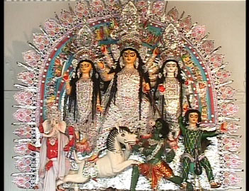 বোধনের অপেক্ষায় শোভাবাজার রাজবাড়ি