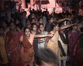 বস্তি উচ্ছেদকে কেন্দ্র করে উত্তপ্ত হল কসবা