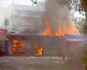 মোর্চার বন্ধে সংঘর্ষ, ইট, গুলি, শান্তির আর্জি মুখ্যমন্ত্রীর