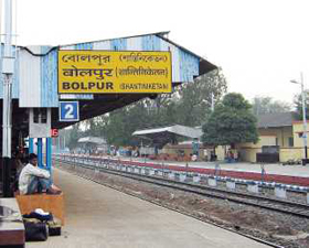 বোলপুরে পুলিসি জুলুমের অভিযোগ