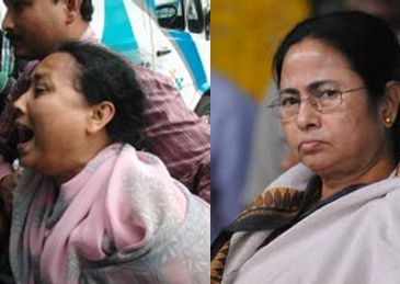 দীর্ঘ ৫২ ঘণ্টা পর মৃত পুলিস কর্মীর বাড়িতে মুখ্যমন্ত্রী
