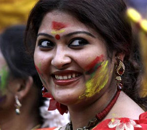 পোশাকে রং
